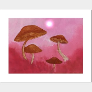 sentimental mushroom Posters and Art